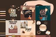 75 Boho Instagram Post Templates, a Social Media Template by The Lone Crowd (Thumbnail 5 of 8)