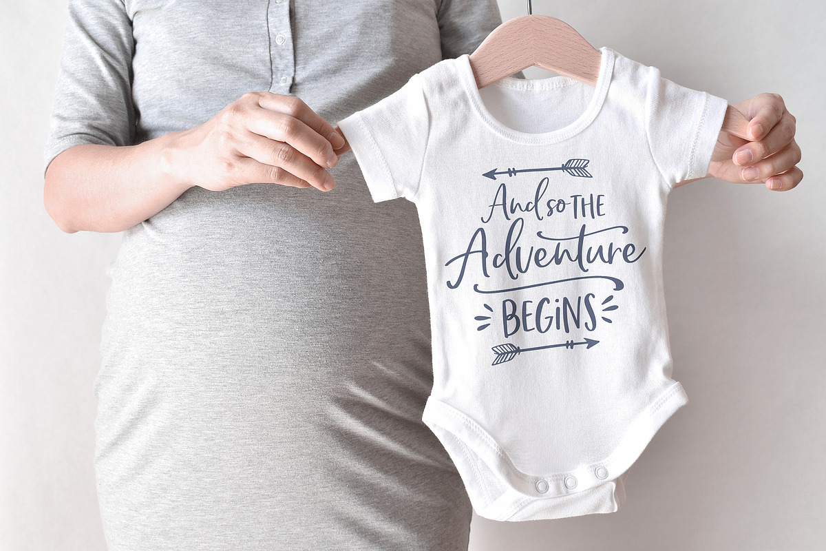 Chin Up Buttercup! Font Duo & Extras preview 6