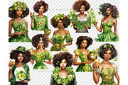 St.Patrick’s Day Clipart, a Seasonal Illustration by GlamArtZhanna (Thumbnail 4 of 4)