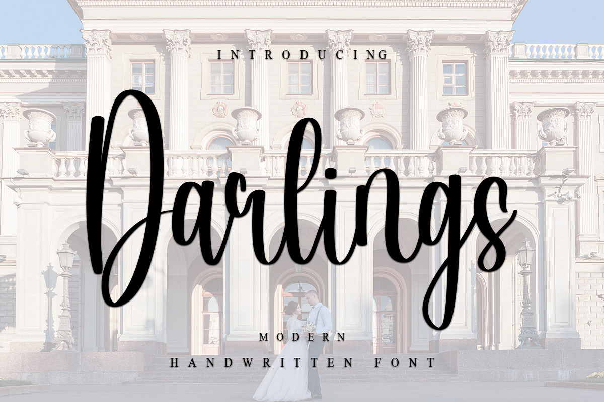 Darlings, a Handwritten Font by FreshTypeINK (Photo 1 of 6)