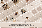 Beige Instagram Carousel Bundle, a Social Media Template by SunshineStudioBoutique (Thumbnail 2 of 9)