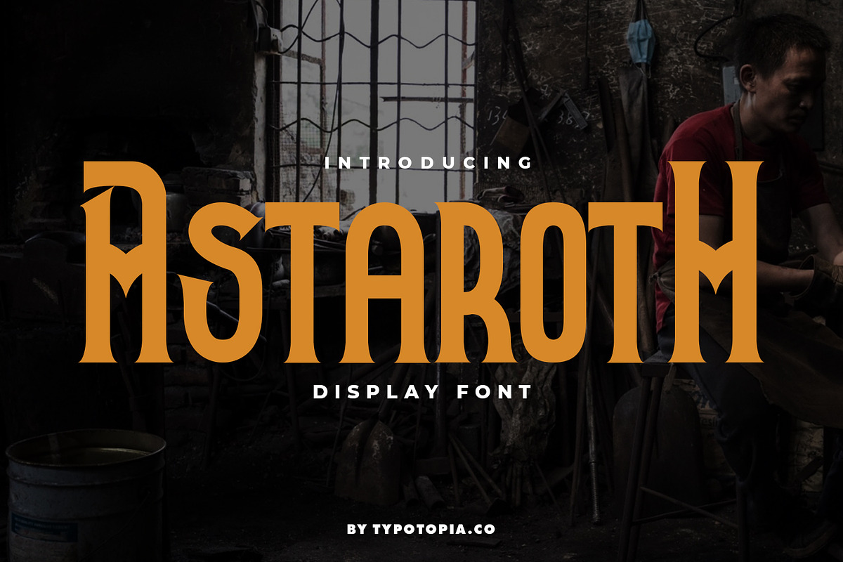 Astaroth, a Sans Serif Font by edukka (Photo 1 of 9)