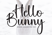Hello Bunny | Script Font, a Handwritten Font by Scratchones (Thumbnail 1 of 8)