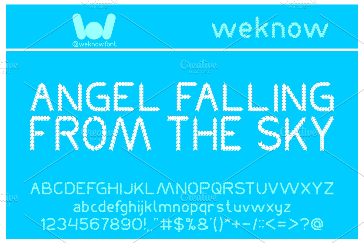 Black arrow font, a Font by weknow (Photo 5 of 5)
