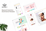 Cosmetic & Beauty Salon HTML Tempate, a Bootstrap Template by HasThemes (Thumbnail 3 of 4)