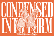 Muzzaro Elegant Condensed Serif Font, a Serif Font by Rasio Studio (Thumbnail 5 of 10)