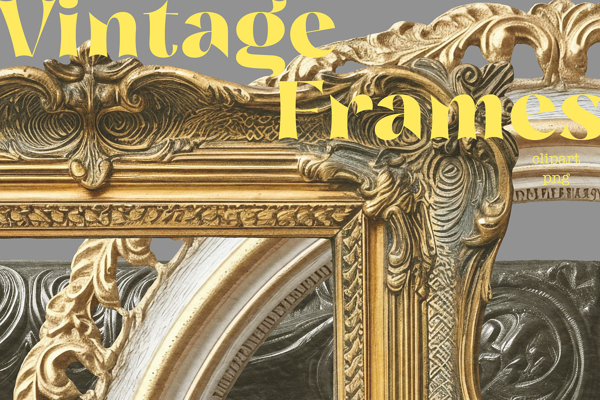 Vintage Frames, an Object Graphic by TheCuteShop (Photo 3 of 3)