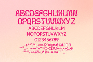 Bonema Psychedelic Font