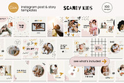 Kids Instagram Post & Stories Canva, a Social Media Template by Yaaas Design (Thumbnail 2 of 16)