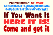 Power Pop - bouncy comic FX, a Handwritten Font by Comicraft Fonts (Thumbnail 2 of 5)