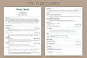 ATS Resume / CV, a Resume Template by Anjum Ilyas (Thumbnail 3 of 8)