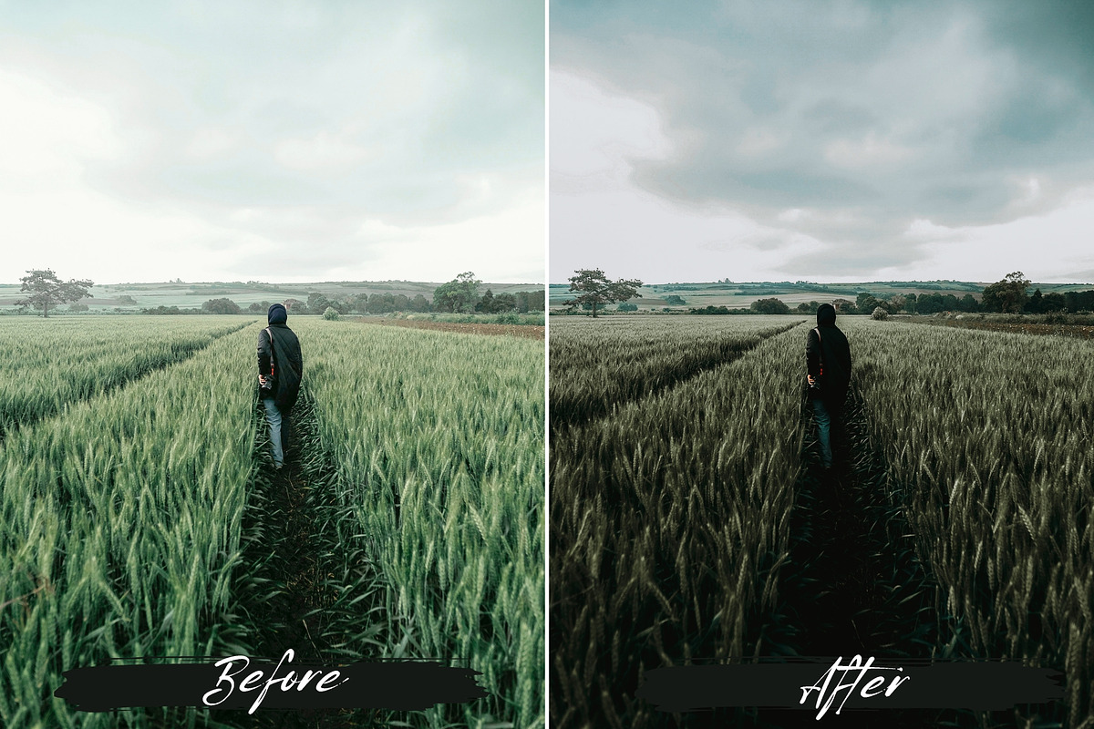 10 Moody Green Lightroom Presets, a Preset Add-On by MEPRESETS (Photo 8 of 9)