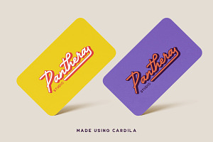 The Cardila - Retro Script