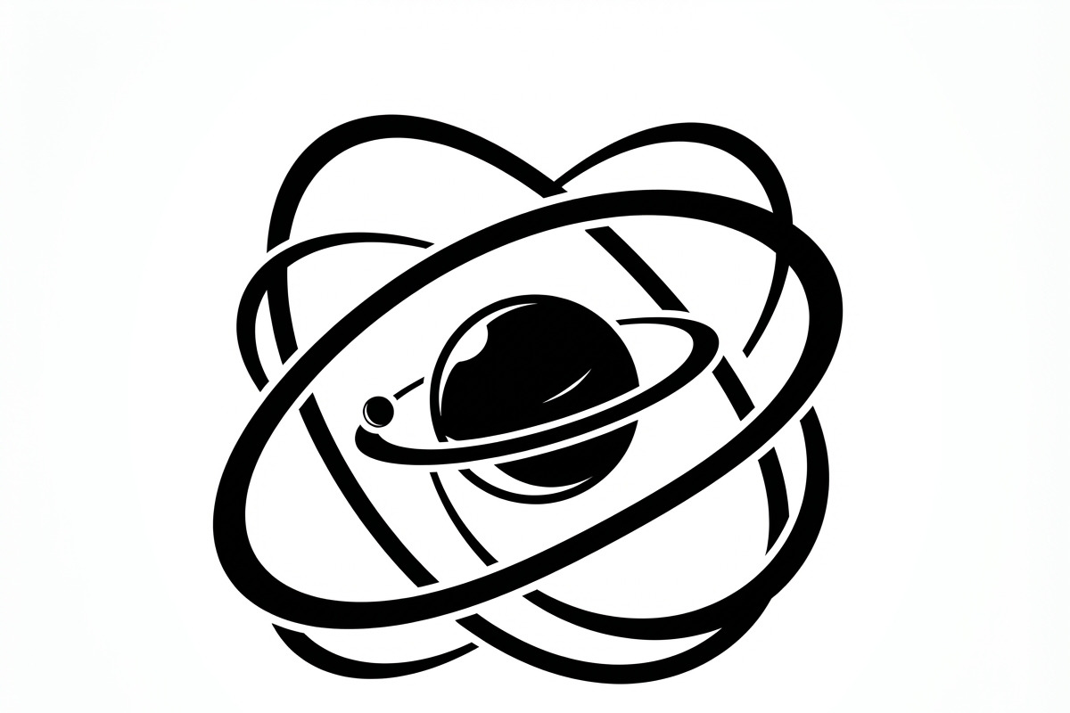 60 Planet Orbit Abstract Silhouette, an Empty State Illustration by Amazin_art (Photo 2 of 17)