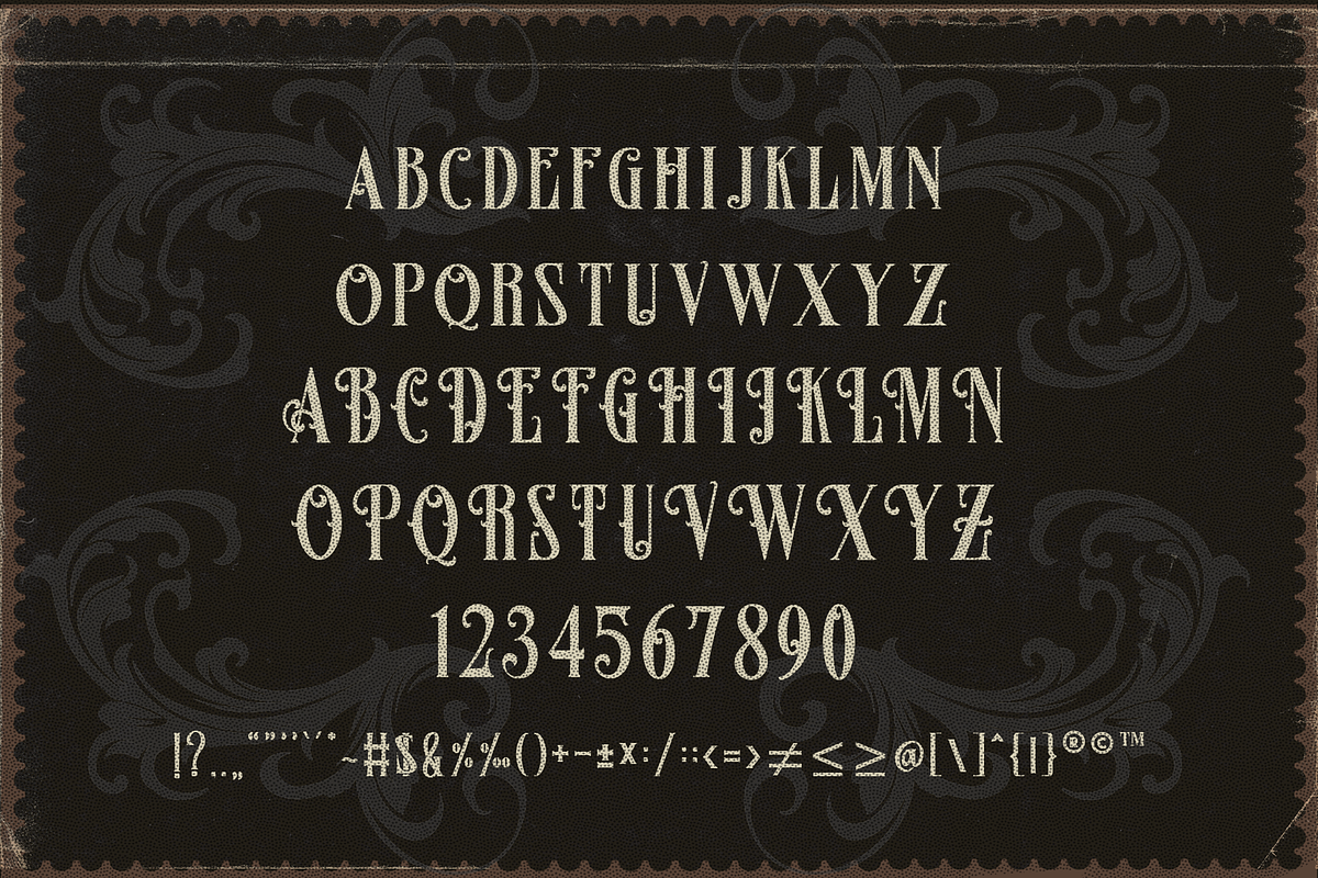 Famous Flames, a Blackletter Font by dansdesign (Photo 8 of 9)