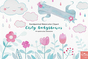 Girly Babyshower graphics pack, an Illustration by LittleAcornGraphics (Thumbnail 4 of 13)