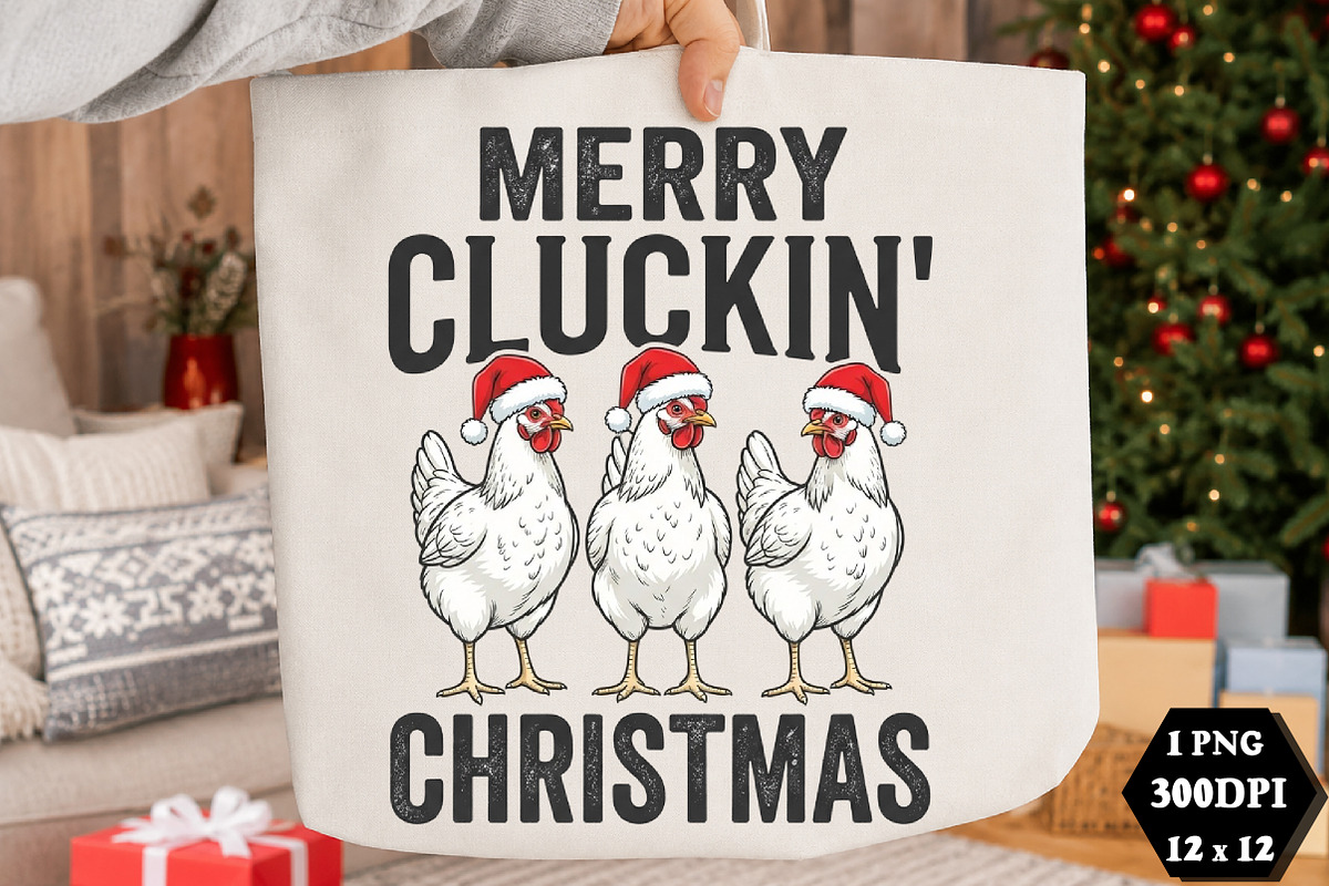 Funny Merry Christmas PNG, an Object Illustration by DreamCafeArt (Photo 1 of 7)