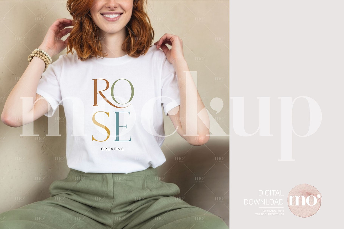 Bella Canvas 3001 Mockup Bundle, a Shirt Mockup by MoMockups (Photo 4 of 4)