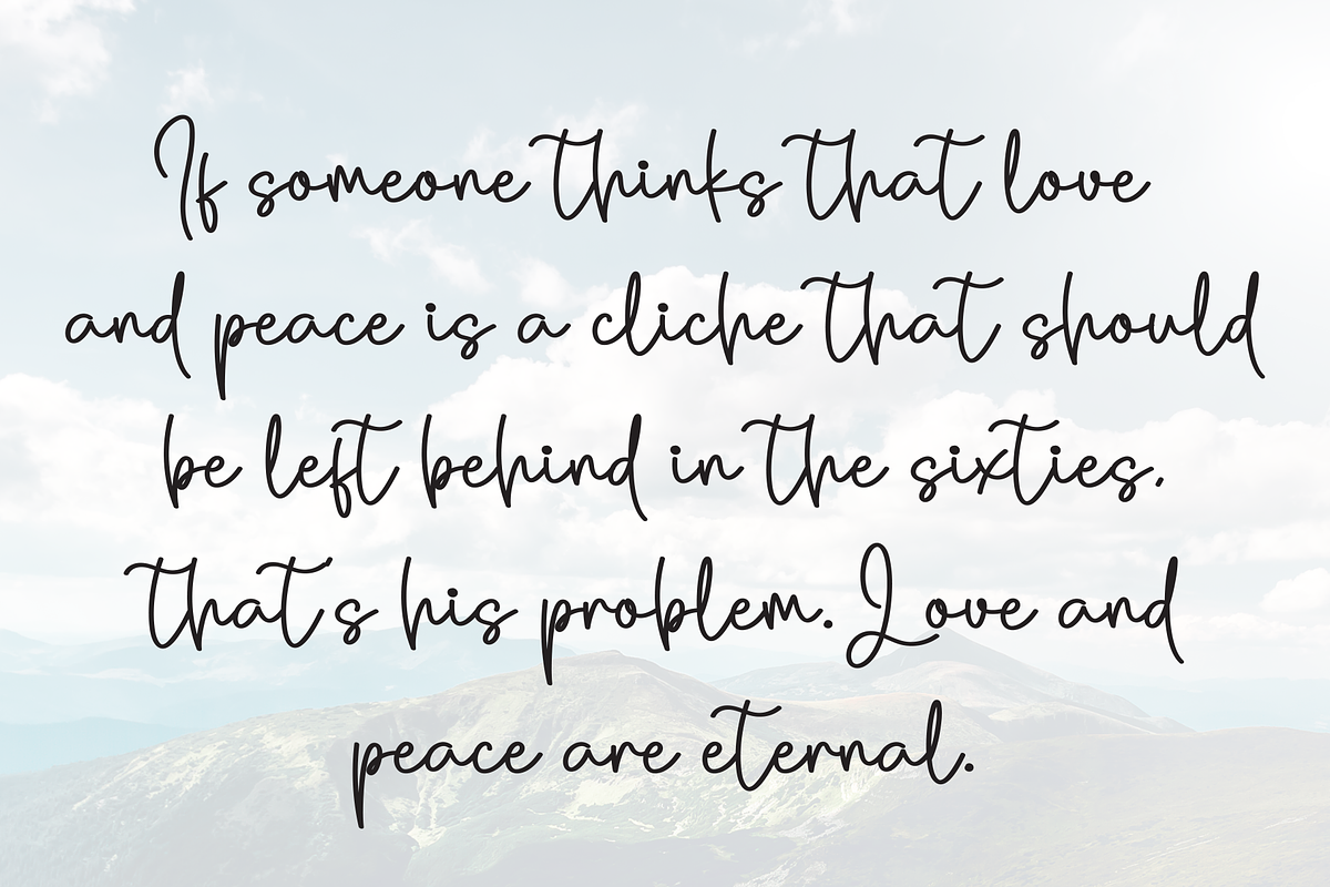 Taylor | Script Font, a Handwritten Font by Scratchones (Photo 6 of 9)