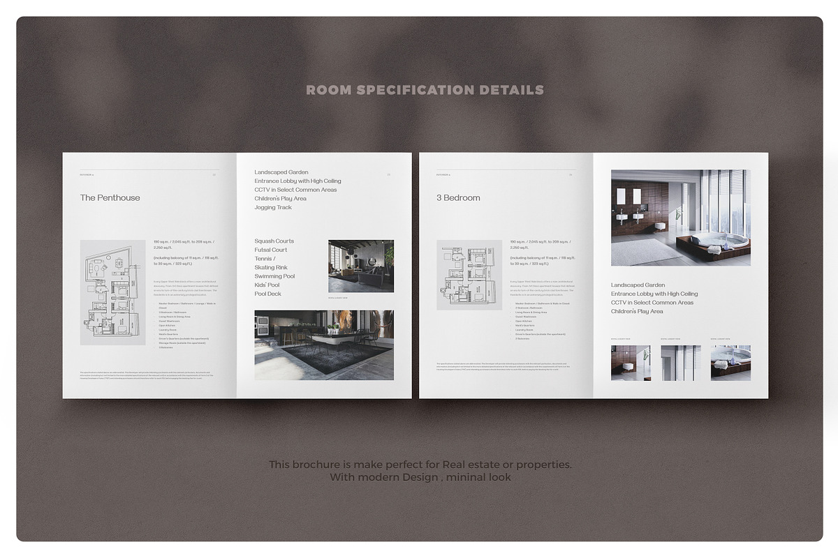 Luxury Brochure Template, a Brochure Template by Proonty (Photo 3 of 5)