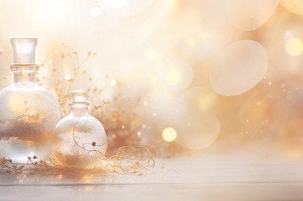 Glowing Love Potion Bottle. Magical Romance, an Arts & Entertainment Photo by Iconogenic