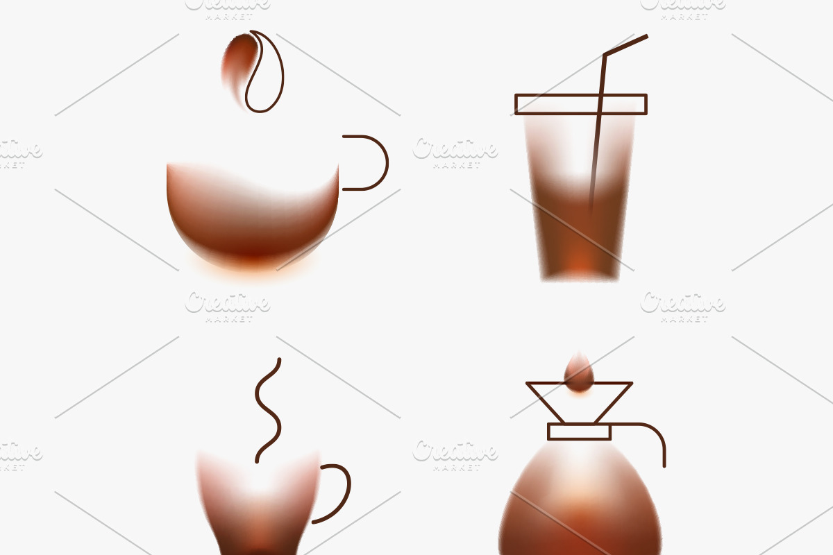 Coffee and tea, a Food Illustration by CGterminal (Photo 2 of 4)