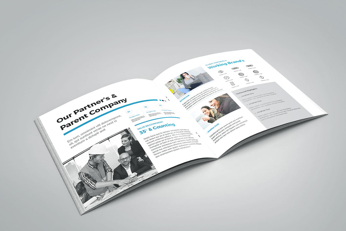 Unite Square Brochure, a Brochure Template by Elite_Standard (Photo 9 of 11)
