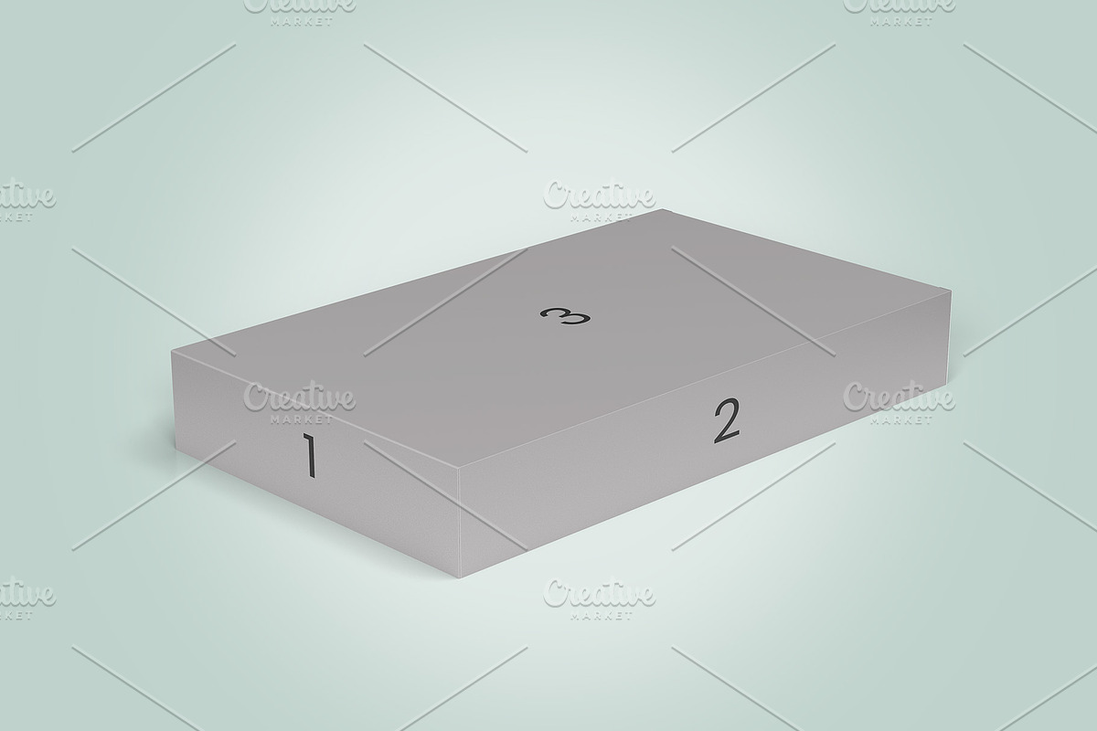 Package Box Mockups - 9 box sizes, a Packaging Mockup by Illusiongraphic (Photo 19 of 19)