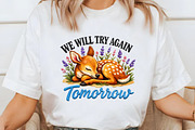 Spring Quote Deer png, an Illustration by Designworld (Thumbnail 5 of 5)