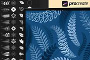 245 Procreate Floral Brushes Set, a Brush Add-On by DrawingStoryShop (Thumbnail 3 of 7)