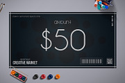 Minimal Style Gift Voucher, a Card Template by Tzochko (Thumbnail 5 of 5)