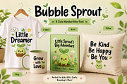 Bubble Sprout, a Script Font by Wow Magic (Thumbnail 4 of 4)