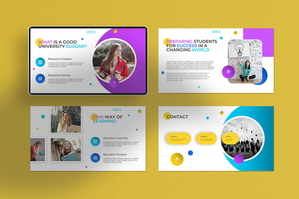 Education Learning Presentation, a Presentation Template by Dream-Lab (Photo 7 of 7)