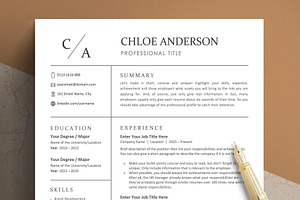 Resume Template Word, Google Resume, a Resume Template by resumetemplathttps://d3es