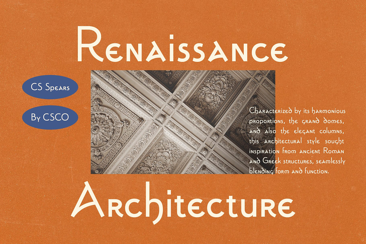 CS Spears – Uncial Font, a Sans Serif Font by Craft Supply Co. (Photo 7 of 8)