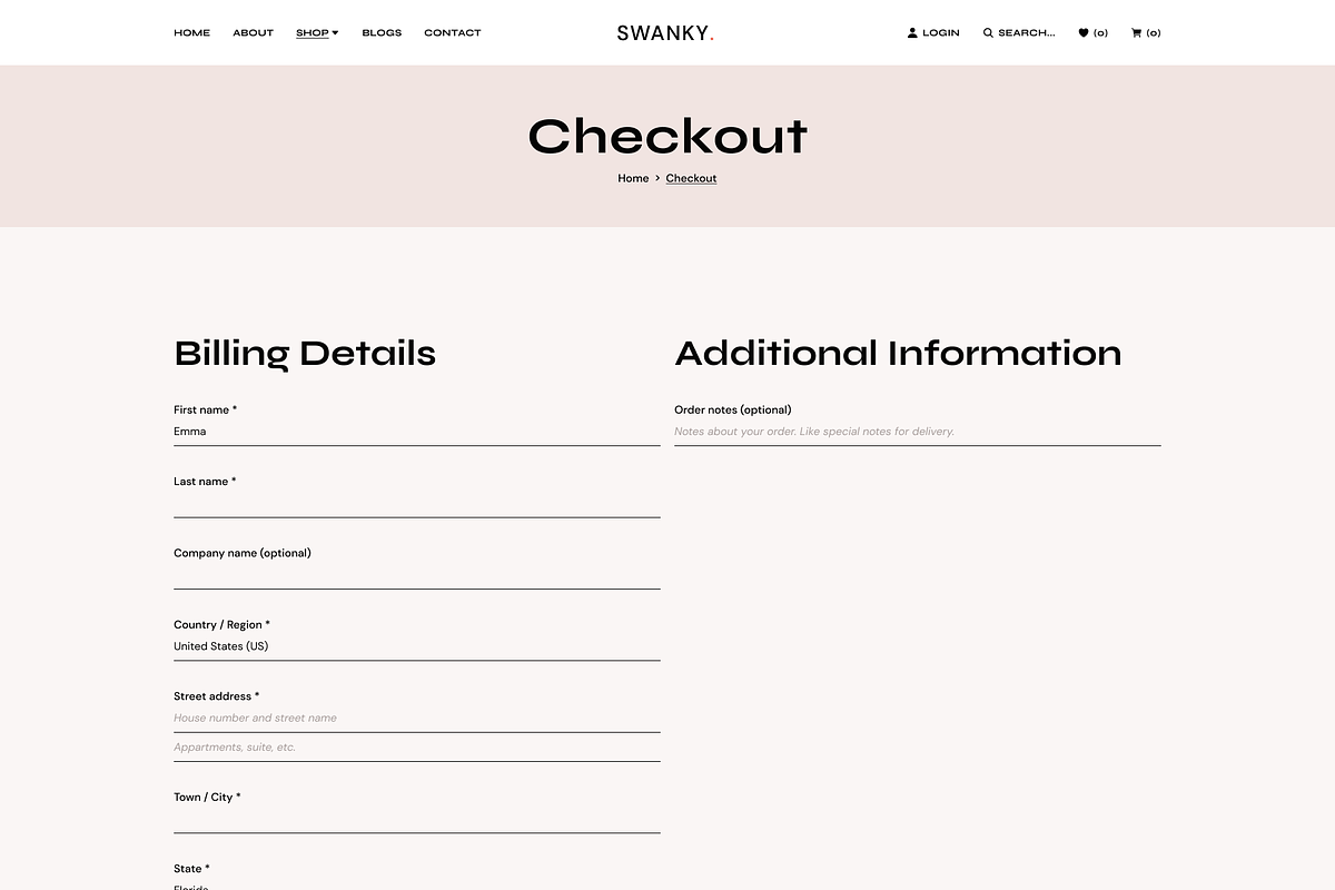 Swanky Fashion Store Figma Template, a Websites & App Template by TemplatesJungle (Photo 14 of 23)
