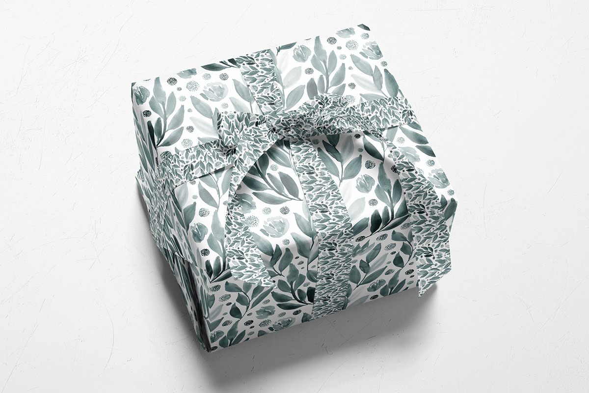 Pastel grey green, a Pattern Graphic by Anya-D (Photo 7 of 9)
