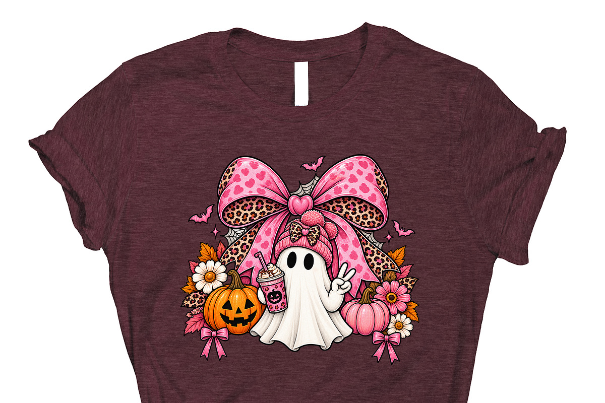 Spooky But Make It CutePinkGhost PNG, an Object Graphic by Star Graphic Design (Photo 9 of 11)