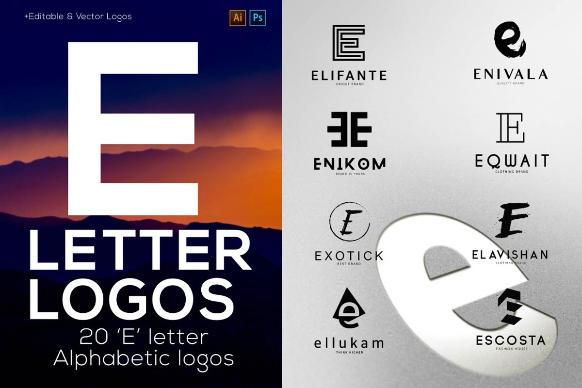 520 A to Z Logos Bundle, a Branding & Logo Template by AN Productions (Photo 13 of 58)