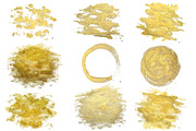 Golden textures, washes & splashes, a Texture Graphic by marie dricot (Thumbnail 7 of 12)