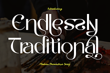 Endlessly Traditional - Ligature Fon