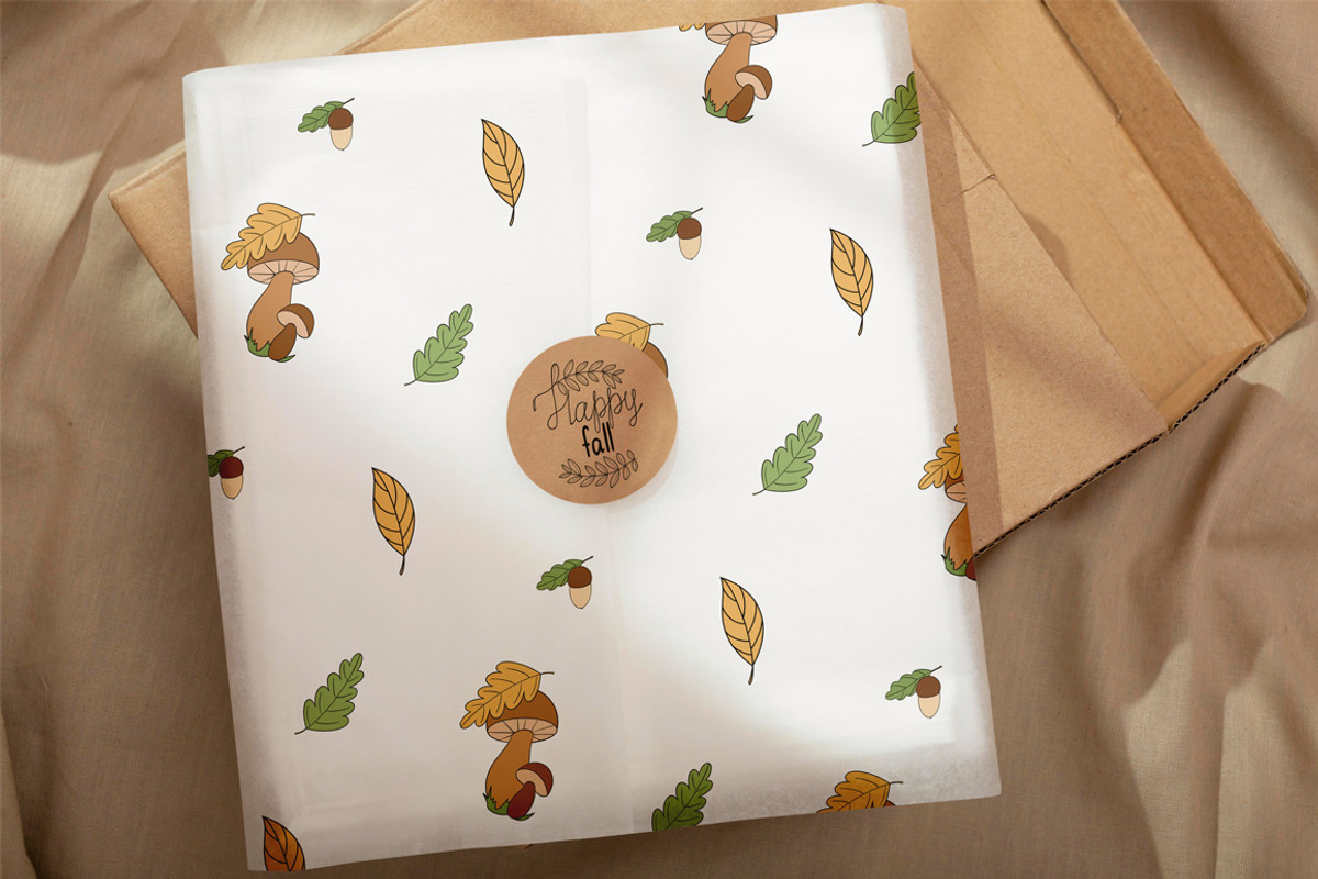 Happy Fall Procreate Stamps, a Brush Add-On by Mari_Caliart (Photo 7 of 8)