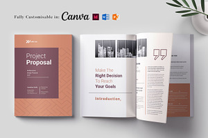 Business Proposal Template, Brochure