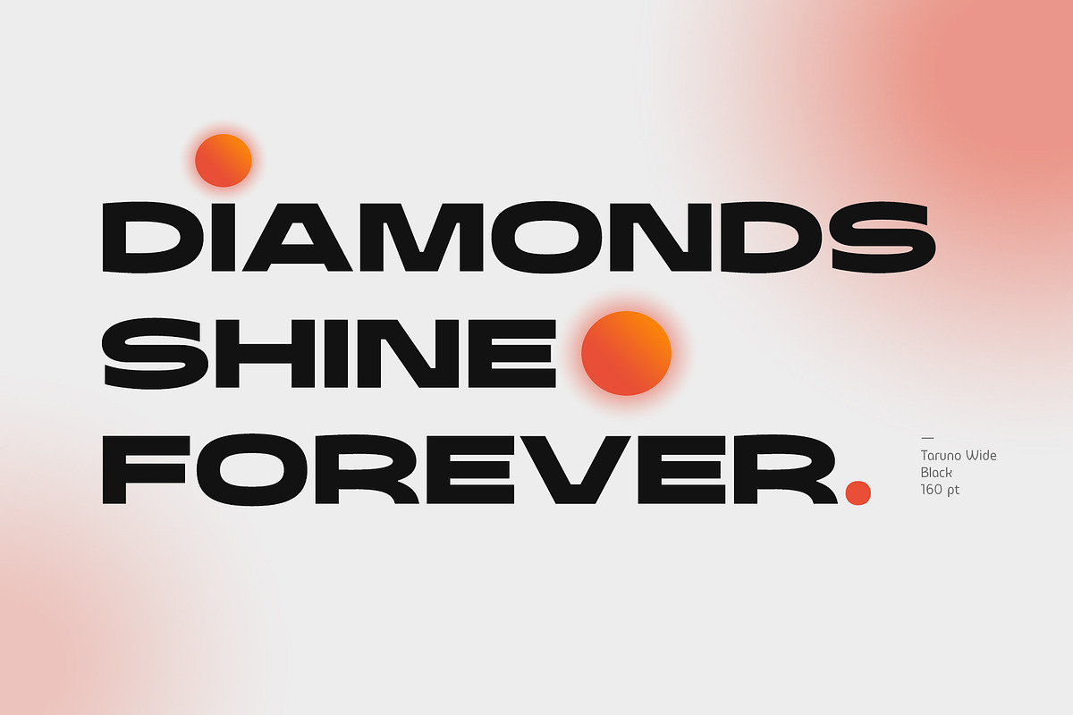 Taruno Wide Font Family, a Sans Serif Font by Locomotype (Photo 2 of 13)