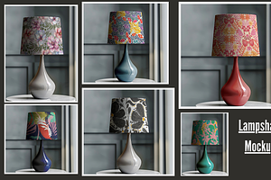 Lampshade Mockup, a Product Mockup by Nora Gad