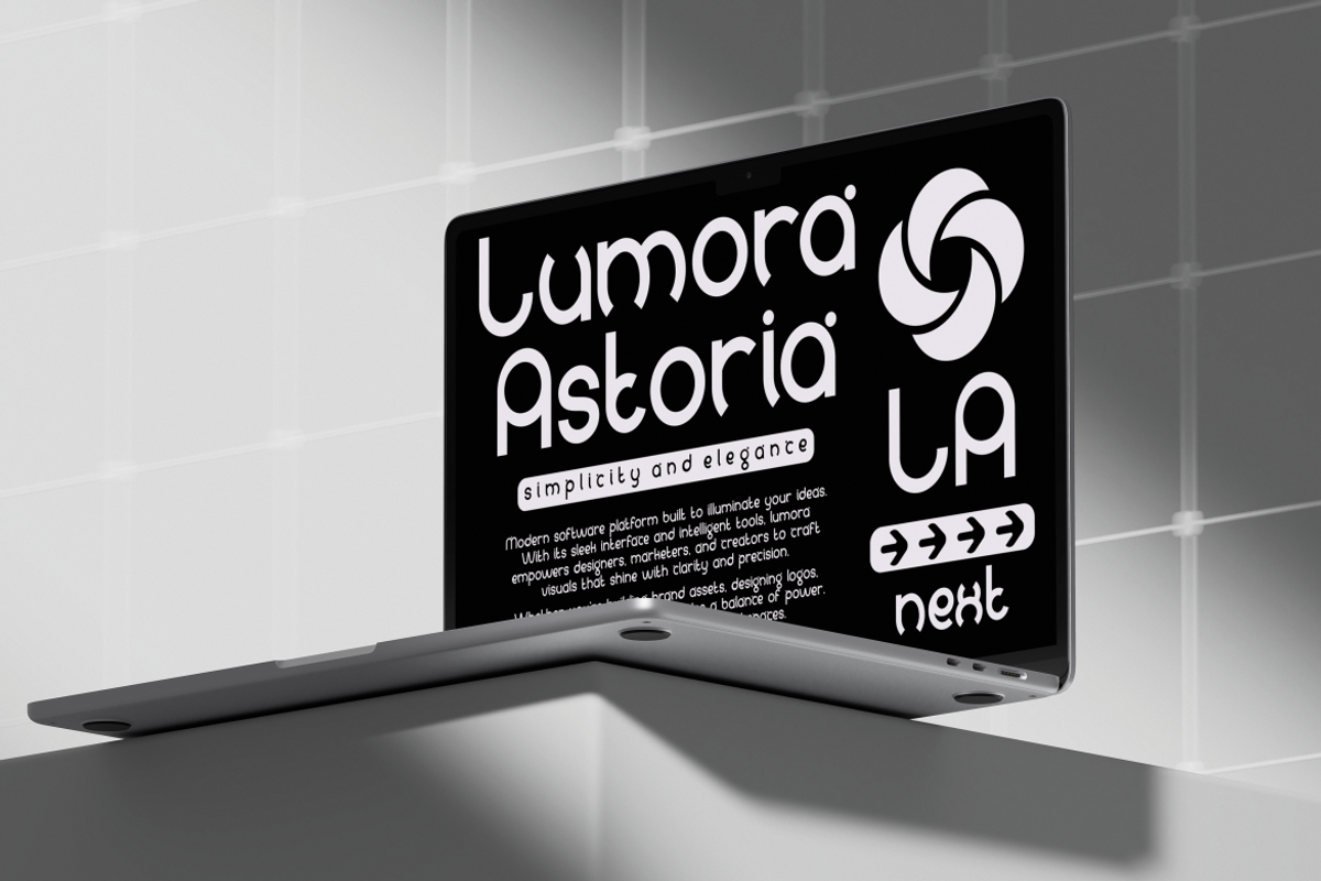 Logoza Logo Font, a Font by PutraCetol Studio (Photo 4 of 5)