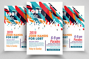 LGBT Pride Flyer Template