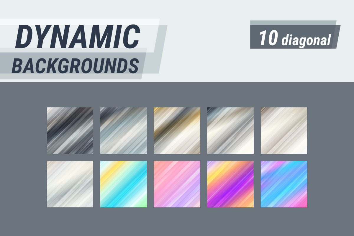 Dynamic Backgrounds MEGA Pack – 40, a Pattern Graphic by Slanapotam (Photo 5 of 6)