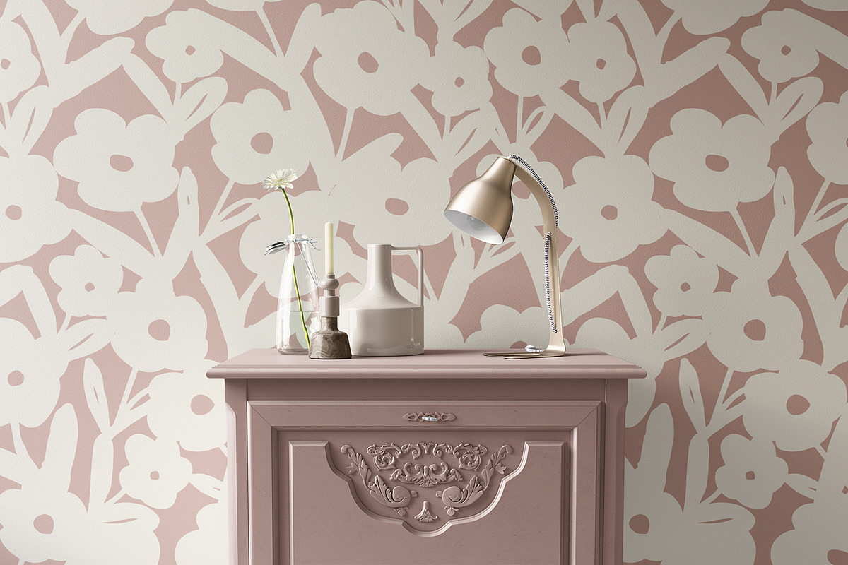 Bright Vector Flowers, a Pattern Graphic by MalyskaStudio (Photo 3 of 11)