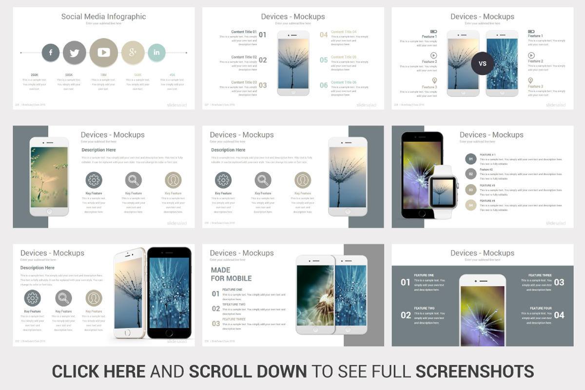 Simplicity Best PowerPoint Template, a Presentation Template by SlideSalad (Photo 30 of 39)